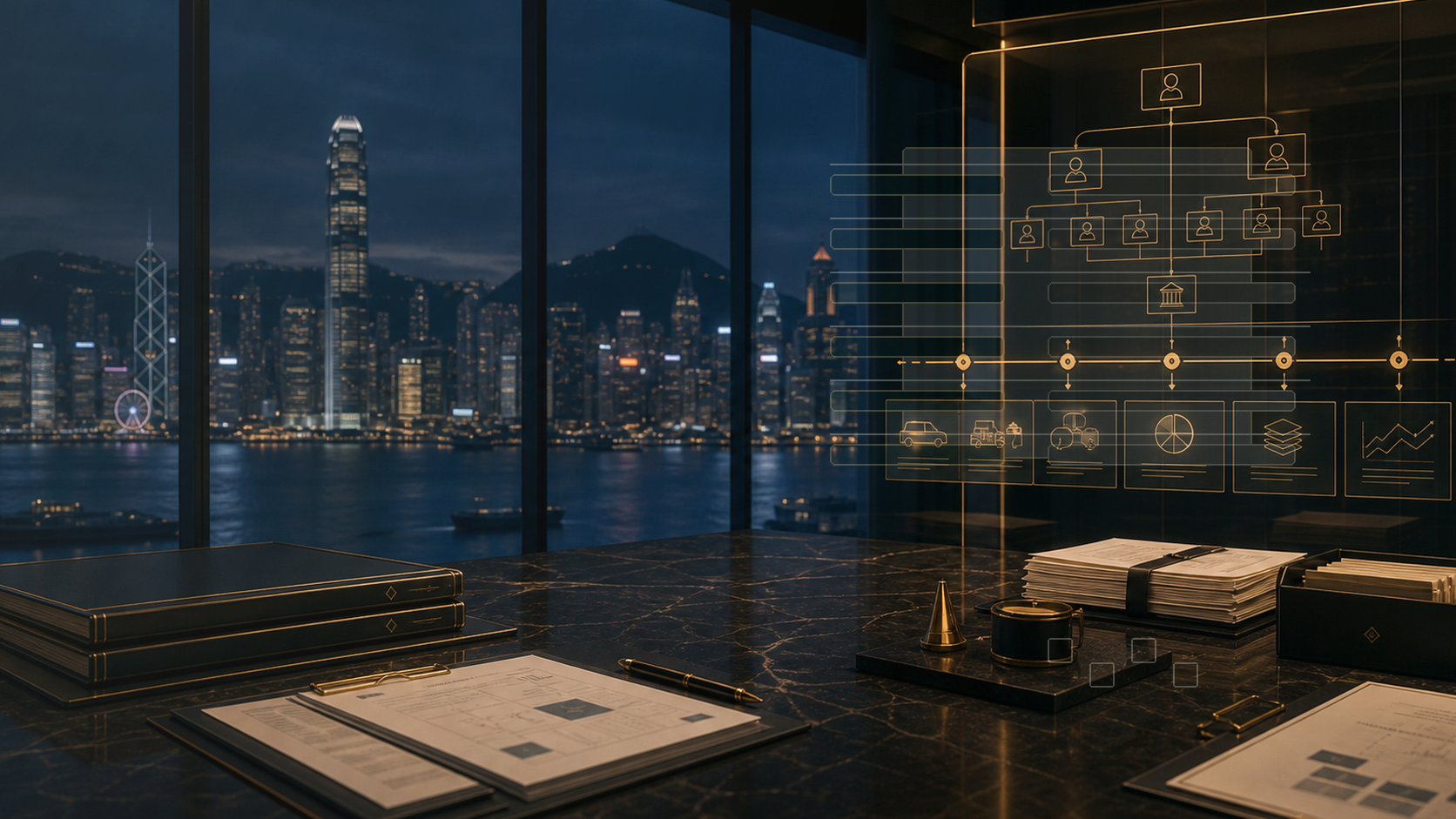 Hong Kong authorised institution review of a company, trust, SPV, or family structure