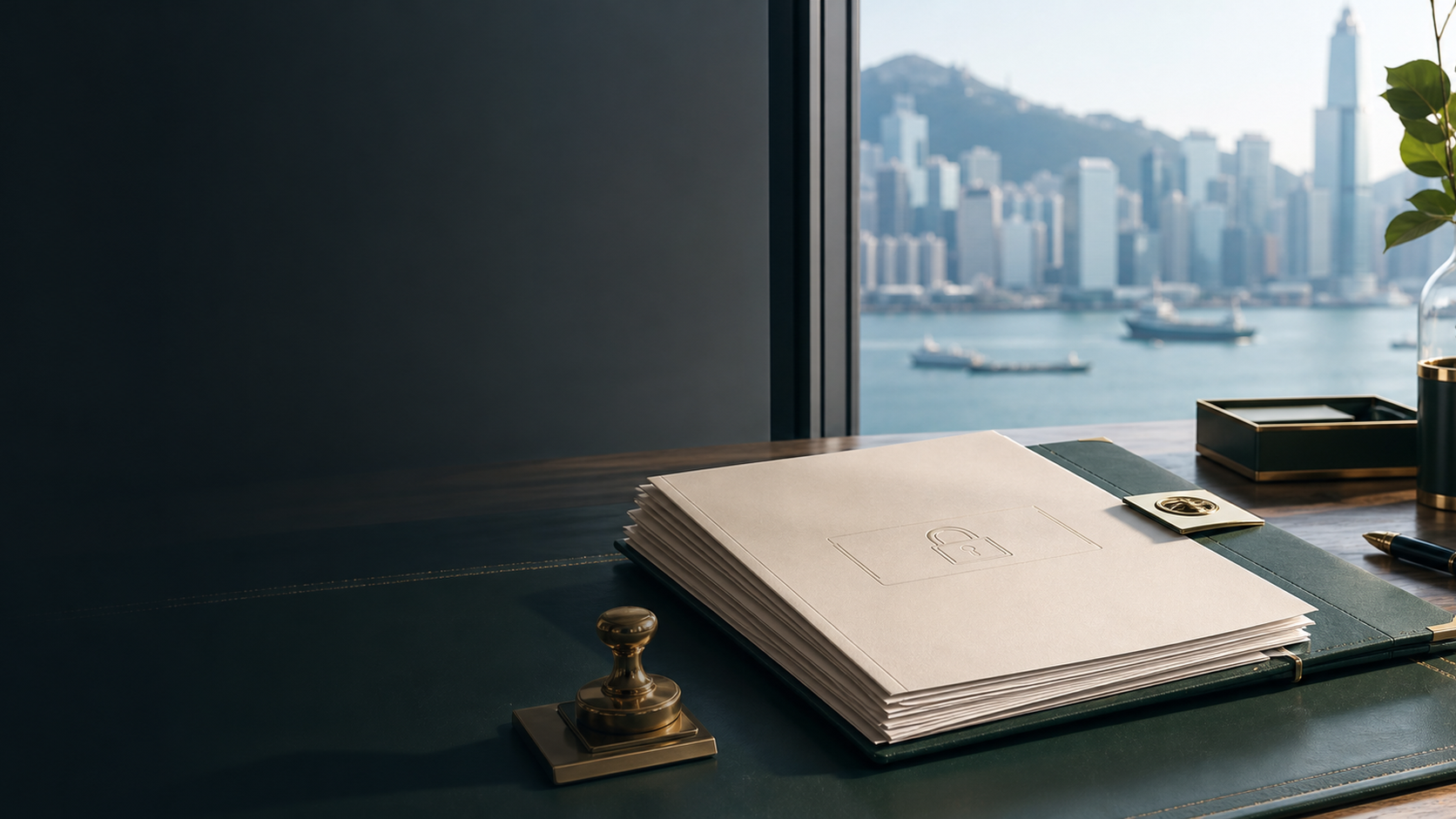 Private Hong Kong privacy review file with confidential office records