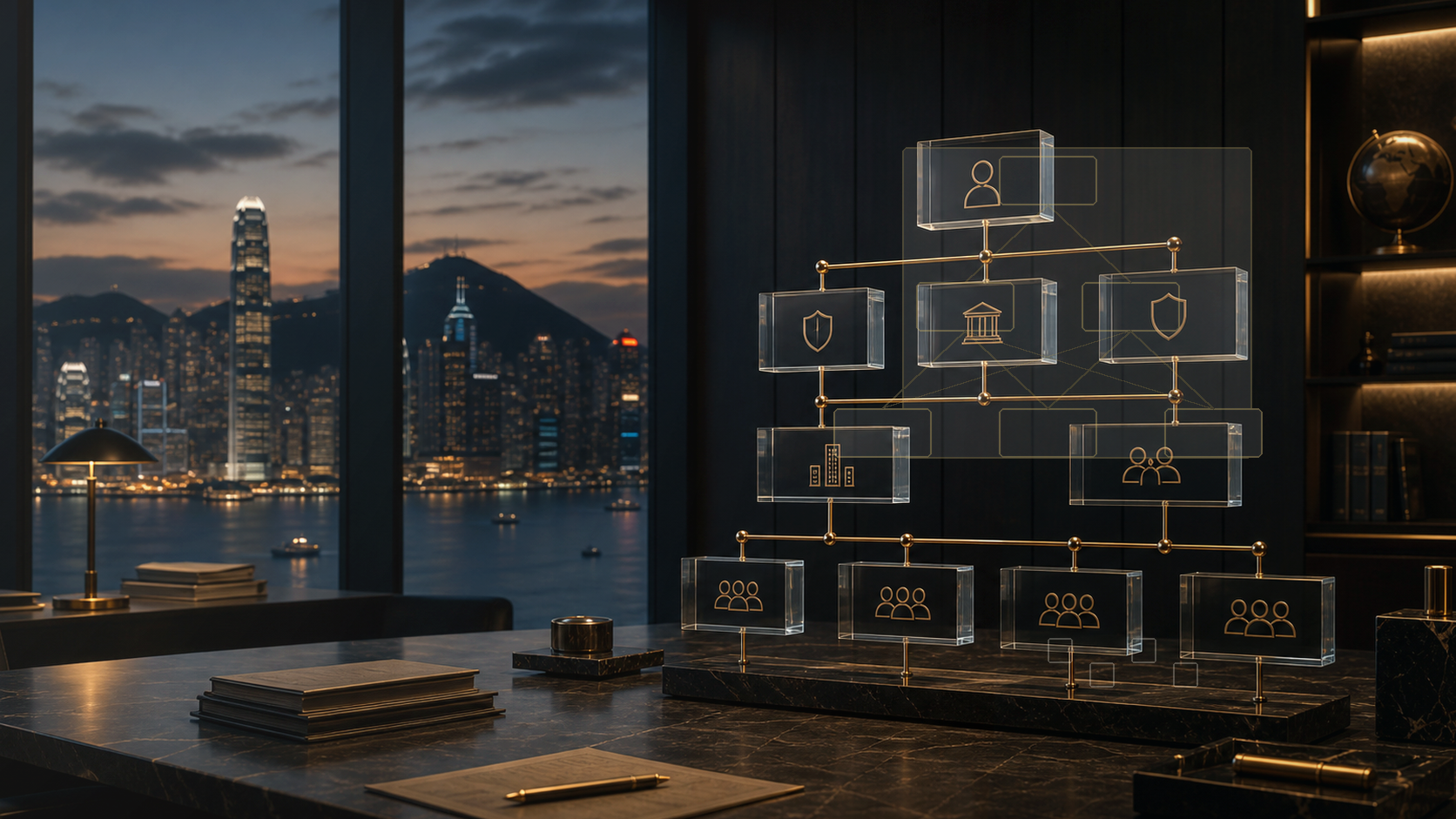 AGATE Hong Kong trust funnel visual map